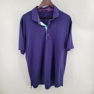 Greyson Men's Purple Polo Shirt Golf Business Casual Size XL